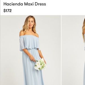 SHOW ME YOUR MUMU XS HACIENDA BRIDESMAID DRESS